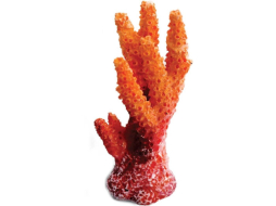 Коралл искусственный для аквариума LAGUNA Синулярия мини 2912LD 3х3,6х6,7 см 