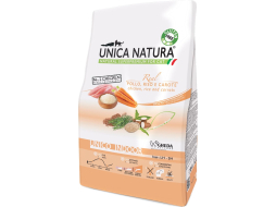 Сухой корм для кошек UNICA Natura Indoor курица с рисом и морковью 0,35 кг (8001541005235)