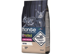 Сухой корм для котят MONGE BWild Low Grain Kitten гусь 1,5 кг (8009470012041)