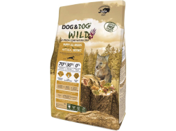 Сухой корм для щенков беззерновой UNICA Dog&Dog Wild свинина с уткой и лососем 12 кг (8001541004627)