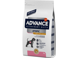 Сухой корм для собак беззерновой ADVANCE VetDiet Atopic кролик с горохом 3 кг (8410650235257)
