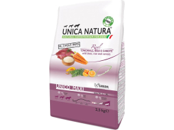 Сухой корм для собак UNICA Natura Maxi кабан с рисом и морковью 2,5 кг (8001541005334)