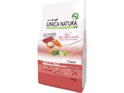 Сухой корм для собак UNICA Natura Maxi оленина с рисом и морковью 12 кг (8001541004528)