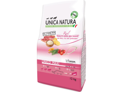 Сухой корм для собак UNICA Natura Maxi ветчина с рисом и картофелем 12 кг (8001541004542)