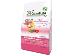 Сухой корм для собак UNICA Natura Maxi ветчина с рисом и картофелем 2,5 кг (8001541004535)