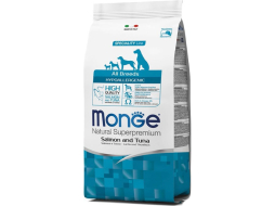 Сухой корм для собак MONGE Speciality Hypoallergenic лосось и тунец 2,5 кг (8009470011167)