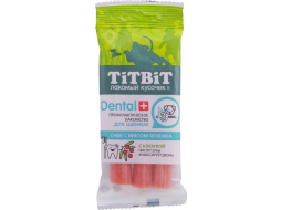 Лакомство для щенков TITBIT Dental Снек с мясом ягненка 50 г (4690538013953)