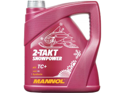 Масло двухтактное синтетическое MANNOL 2-Takt Snowpower 4 л 