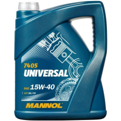 Моторное масло 15W40 минеральное MANNOL Universal