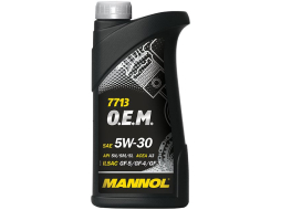 Моторное масло 5W30 синтетическое MANNOL 7713 OEM for Hyundai Kia