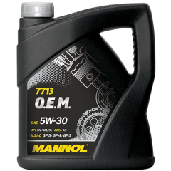 Моторное масло 5W30 синтетическое MANNOL 7713 OEM for Hyundai Kia