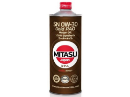 Моторное масло 0W30 синтетическое MITASU Gold PAO SN