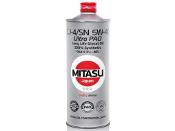 Моторное масло 5W40 синтетическое MITASU Ultra Pao LL Diesel CJ-4/SN 1 л 