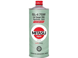 Масло трансмиссионное 75W полусинтетическое MITASU Ultra LV Gear Oil