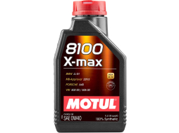 Моторное масло 0W40 синтетическое MOTUL 8100 X-Max 1 л 