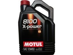 Моторное масло 10W60 синтетическое MOTUL 8100 X-Power 4 л 