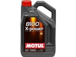 Моторное масло 10W60 синтетическое MOTUL 8100 X-Power