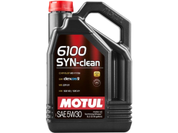 Моторное масло 5W30 полусинтетическое MOTUL 6100 Syn-Clean