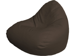 Кресло-мешок FLAGMAN Relax экокожа коричневый 