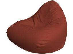 Кресло-мешок FLAGMAN Relax экокожа красный 