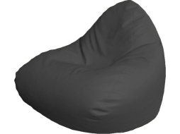 Кресло-мешок FLAGMAN Relax экокожа серый 