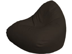 Кресло-мешок FLAGMAN Relax экокожа темно-коричневый 