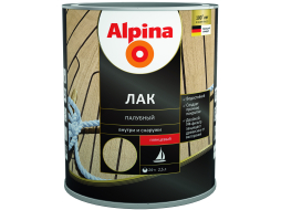 Лак алкидно-уретановый ALPINA Палубный прозрачный 2,5 л 