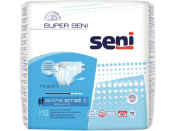 Подгузники для взрослых SENI Super 0 Extra Small 40-60 см 10 штук 