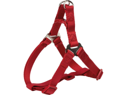 Шлейка для собак TRIXIE One Touch Harness S 15 мм 40-50 см красный 