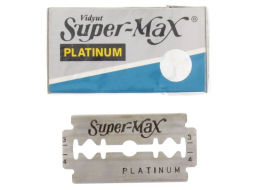 Лезвия для бритья SUPER-MAX Platinum 5 штук 
