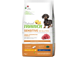 Сухой корм для собак TRAINER Natural Sensitive No Gluten Mini Adult ягненок 7 кг (8059149252506)