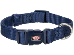 Ошейник для собак TRIXIE Premium Collar XS-S 10 мм 22-35 см индиго 