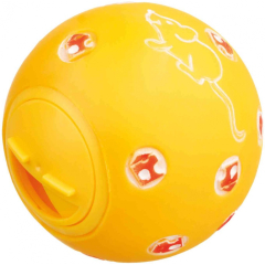 Игрушка для кошек TRIXIE Snack Ball Мяч с отверстием для лакомств d 7 см 