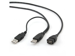 Удлинитель GEMBIRD Cablexpert CCP-USB22-AMAF-3 (Dual USB 2.0)
