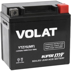 Аккумулятор для мотоцикла VOLAT YTZ7S MF 6 А·ч