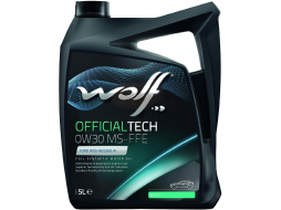 Моторное масло 0W30 синтетическое WOLF OfficialTech MS-FFE