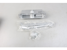 Доводчик дверной гидравлический морозостойкий ВОЛАТ 40-80 кг серебро (35022-80) уцененный (6837271816)