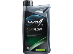 Масло двухтактное полусинтетическое WOLF AgriFlow 2T 1 л 