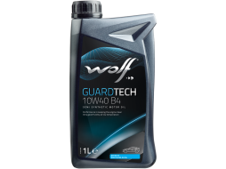 Моторное масло 10W40 полусинтетическое WOLF Guardtech B4 1 л 