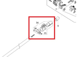 Скоба подвеса для триммера/мотокосы OLEO-MAC BC22, 24 