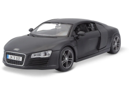 Масштабная модель автомобиля MAISTO Ауди R8 1:24 Black (31281)