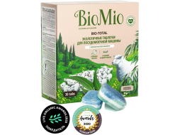 Таблетки для посудомоечных машин BIOMIO Bio-Total