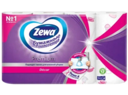 Полотенца бумажные ZEWA Premium Decor