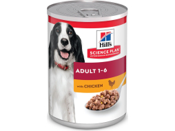 Влажный корм для собак HILL'S Sсience Plan Adult курица консервы 370 г (52742050782)