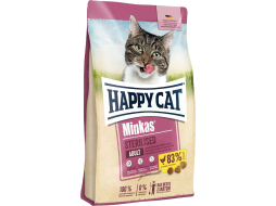 Сухой корм для стерилизованных кошек HAPPY CAT Minkas Adult Sterilised домашняя птица 1,5 кг 