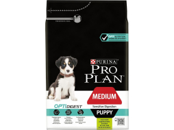Сухой корм для щенков PURINA PRO PLAN Medium Puppy Sensitive Digestion ягненок с рисом 3 кг (7613035214811)