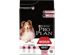 Сухой корм для собак PURINA PRO PLAN Medium Adult Sensitive Skin лосось с рисом 3 кг (7613035114777)