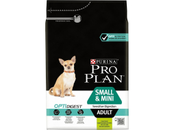 Сухой корм для собак PURINA PRO PLAN Small&Mini Adult Sensitive Digestion ягненок с рисом 3 кг (7613035214897)