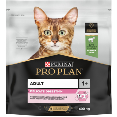 Сухой корм для кошек PURINA PRO PLAN Delicate ягненок 0,4 кг (7613035846722)