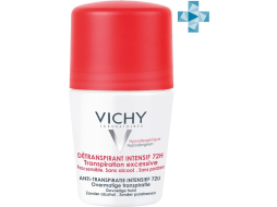 Дезодорант шариковый VICHY Deodorants Анти-стресс от избыточного потоотделения 72 ч 50 мл (3337871324001)